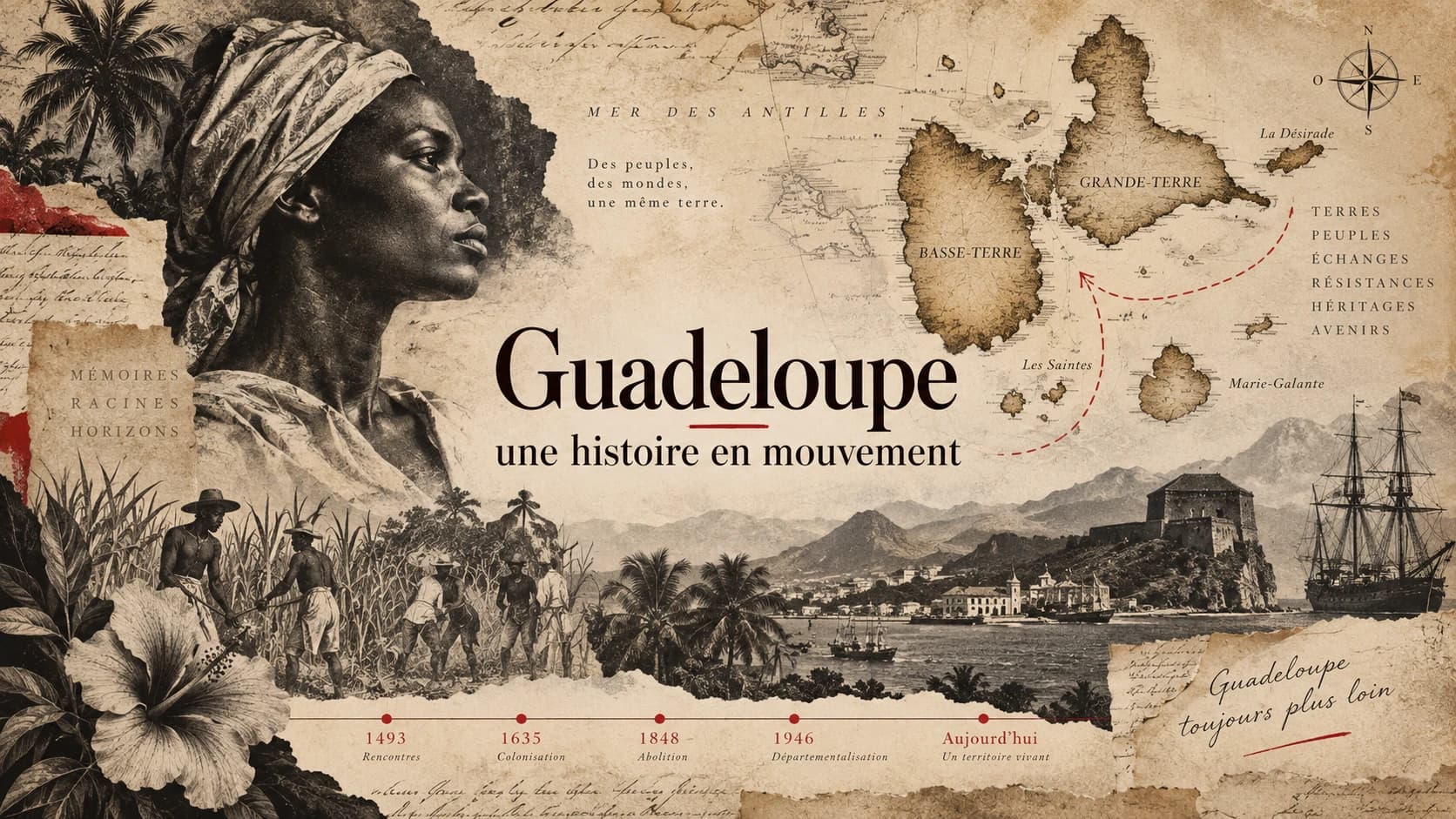 Composition historique illustrée — ouverture