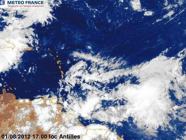 METEO. En jaune pour l’arrivée d’une dépression tropicale METEO. En jaune pour l’arrivée d’une dépression tropicale