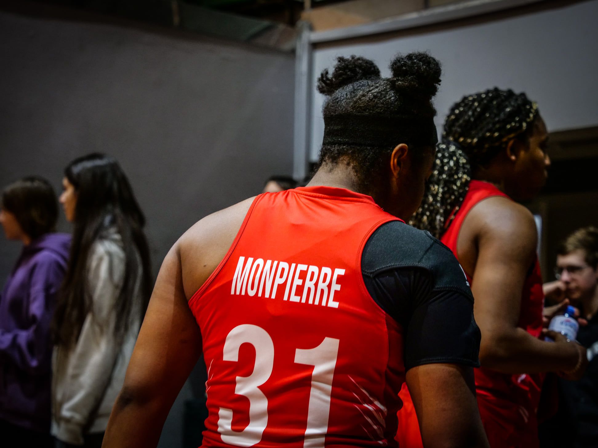 La basketteuse guadeloupéenne Océane Monpierre.